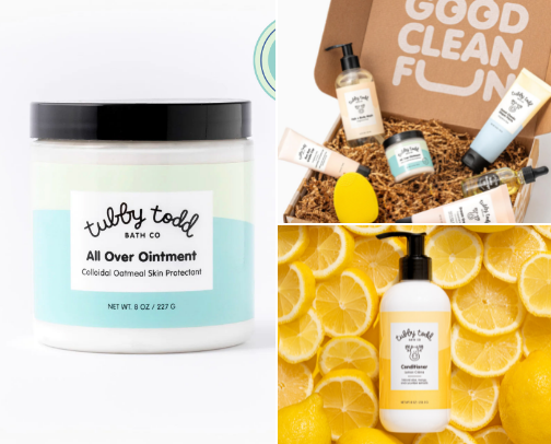 Top Baby & Toddler Skincare /Gentle & Safe Picks for Kids cover photo collage