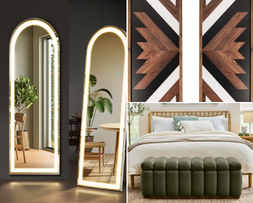 Home decor inspo cover photo collage