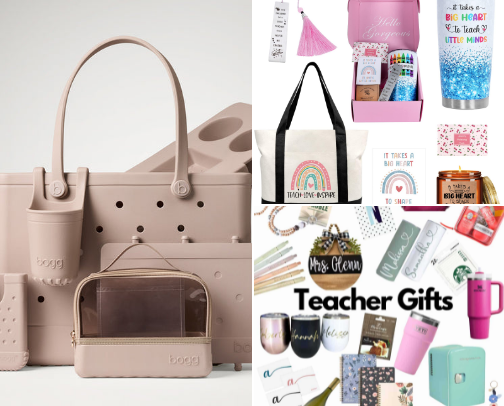 Teacher gifts, what they like, what they want! cover photo collage