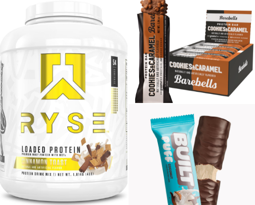 Protein must haves cover photo collage