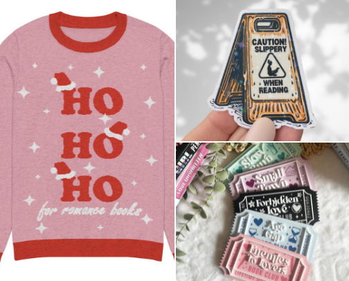 Small biz gifts for your smutty book besties cover photo collage