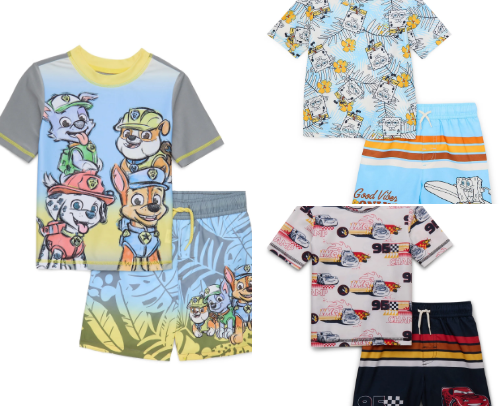 Toddler Swimsuits cover photo collage