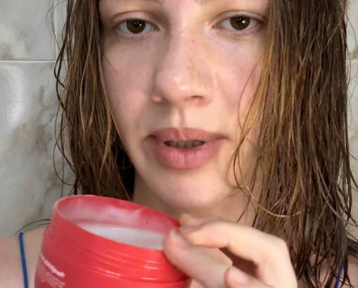 Healthy hair cover photo collage