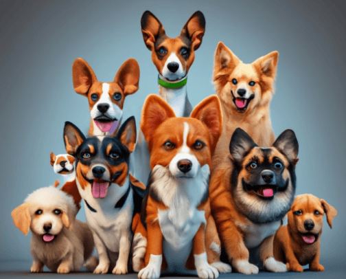 These are Best Dogs Listing cover photo collage