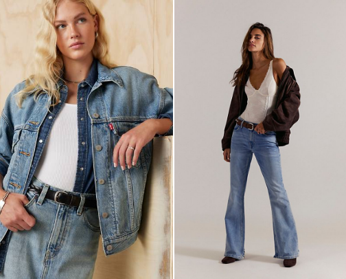 Everything Is Denim - For Her cover photo collage