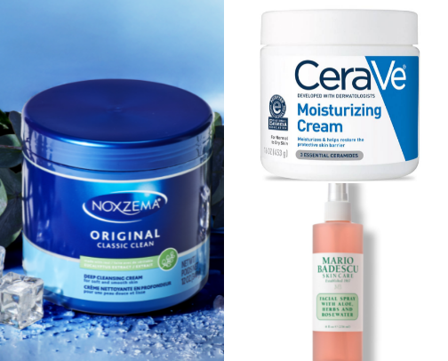 Skincare Glow cover photo collage