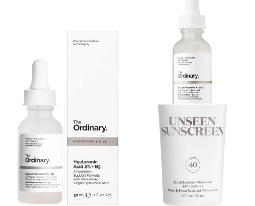 Skincare cover photo collage