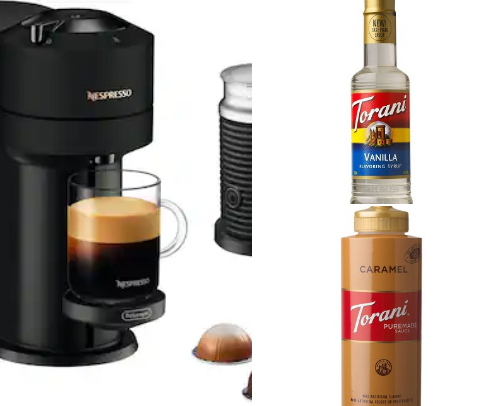 ☕ My At-Home Coffee Bar | Nespresso, Syrups + Coffee Favorites cover photo collage