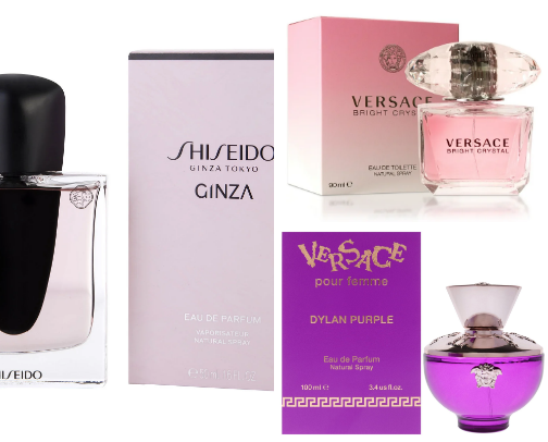 my best perfume 🌸 cover photo collage