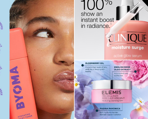 My Essential Skincare Favorites for Dry Skin 🧖🏻‍♀️💦 cover photo collage
