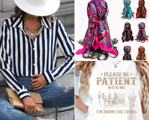 Clothing and Accessories cover photo collage