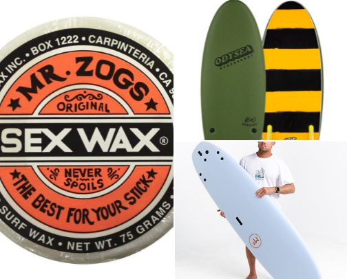 Surf day essentials cover photo collage
