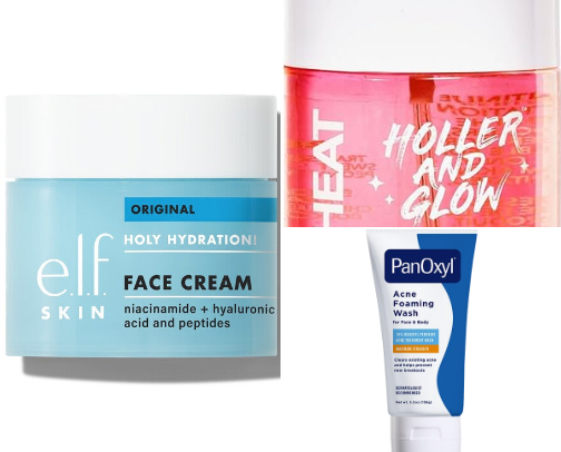 skin care 🪞 cover photo collage