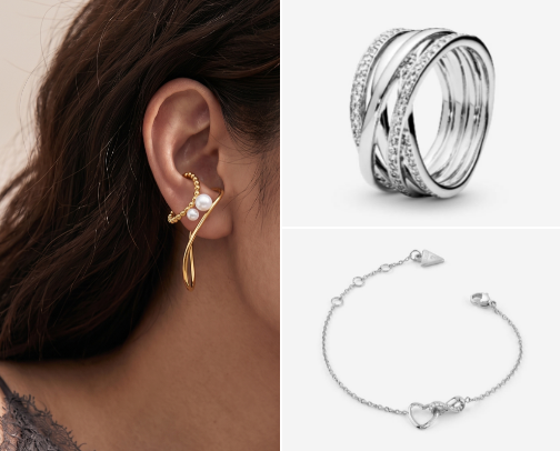 Affordable Jewellery Gifts For Women - Everyday Gold and Silver Jewelry Under Every Budget cover photo collage