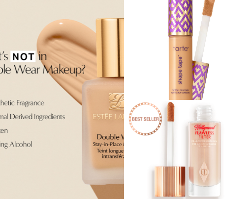 Skins products cover photo collage