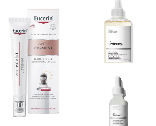 Skincare essentials 🪞 cover photo collage