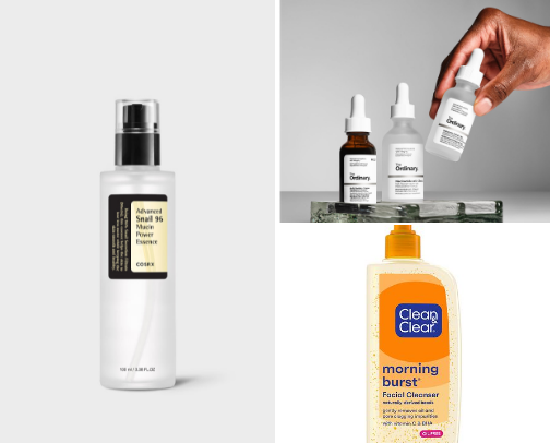 Skincare must haves 🧴 cover photo collage