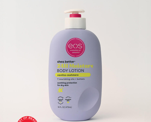 EOS Body Cream cover photo collage