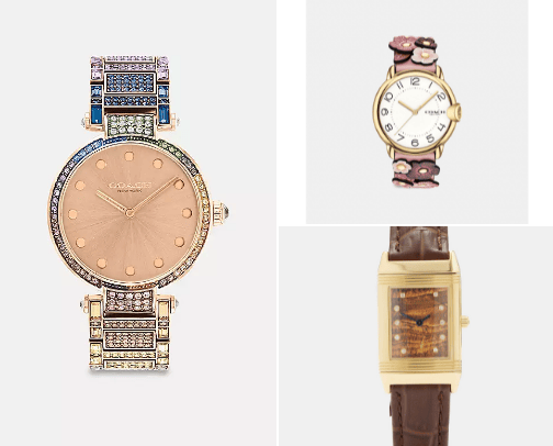 Designer Watches cover photo collage