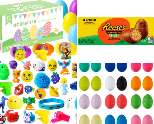 Easter goodies cover photo collage