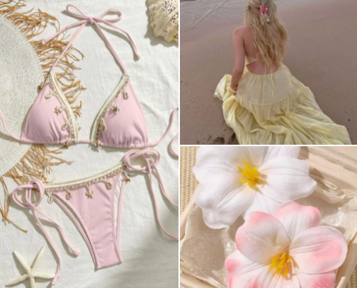 My vacation closet 🏖️🏝️☀️ cover photo collage