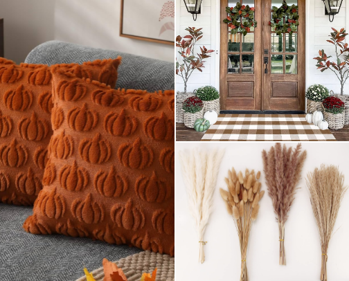 Affordable Fall Decor cover photo collage