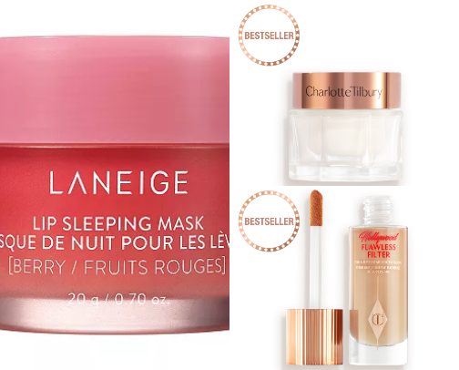 My favorite beauty recs cover photo collage