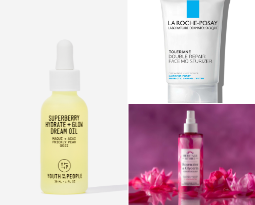 My favorite skincare finds🌸 cover photo collage