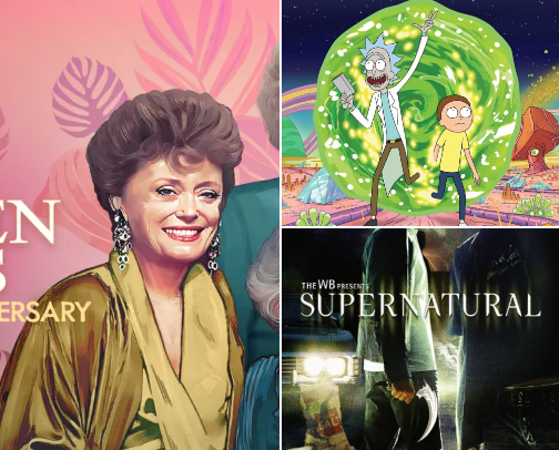 Every TV show that lives rent free in my head cover photo collage