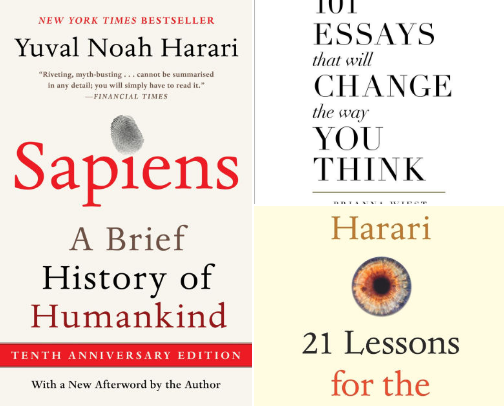 Thought-Provoking Reads cover photo collage