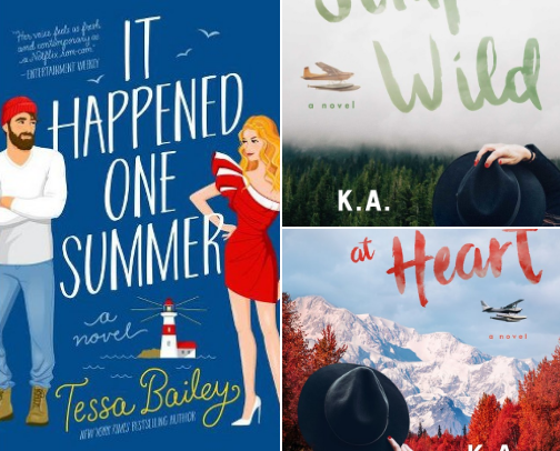 Books for Relaxed Reading cover photo collage