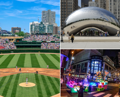 Must See In Chicago cover photo collage