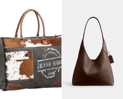 Fashion bags cover photo collage