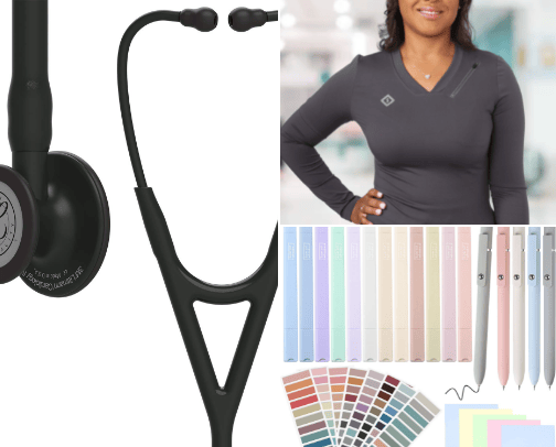 Nursing school must haves cover photo collage