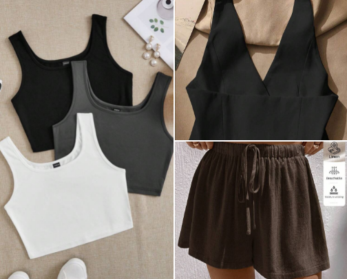 Outfits for summer cover photo collage