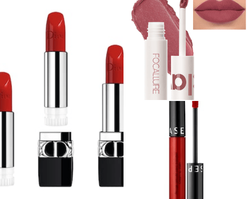 Lipstick 💄 cover photo collage