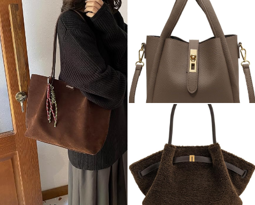 Handbags I'm Loving for Fall cover photo collage