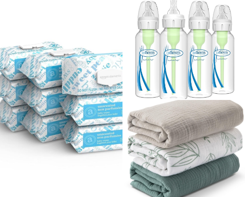 New Mama Must-Haves: Essentials for Your First Months cover photo collage