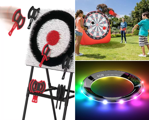 Outdoor Group GAMES ⛳🎯🏏 Adult Day Program / Retirement / KIDS - SENIORS A good time can be made with any age! cover photo collage