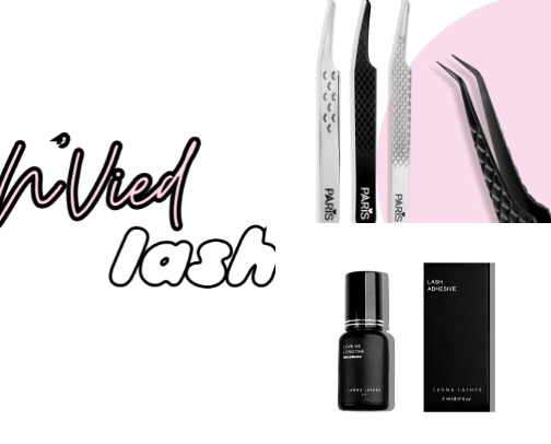As A Lash Artist Supplies I LOVE cover photo collage