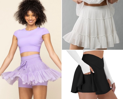 Skirts and Skorts Galore! cover photo collage