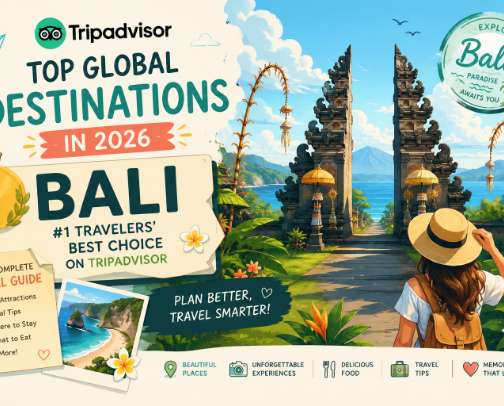 Tripadvisor Top Global Destinations ( 2026 ) cover photo collage