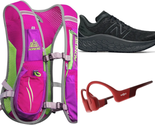 What’s in my bag: Running Edition cover photo collage