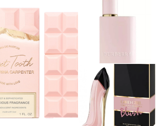 Dessert-like perfumes 🧁 cover photo collage