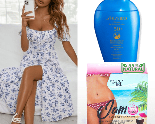 summer needs☀️⛅️🕶️ cover photo collage