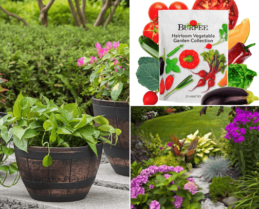 Garden essentials cover photo collage