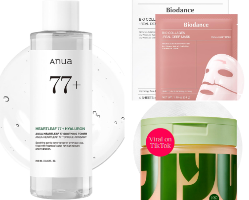 The K-Beauty Glass Skin Secret Routine cover photo collage