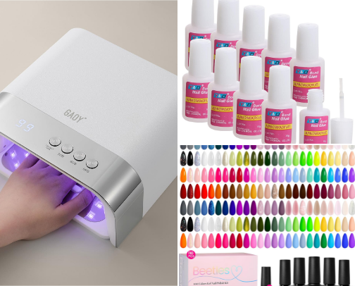 DIY Press-On Nail Essentials cover photo collage