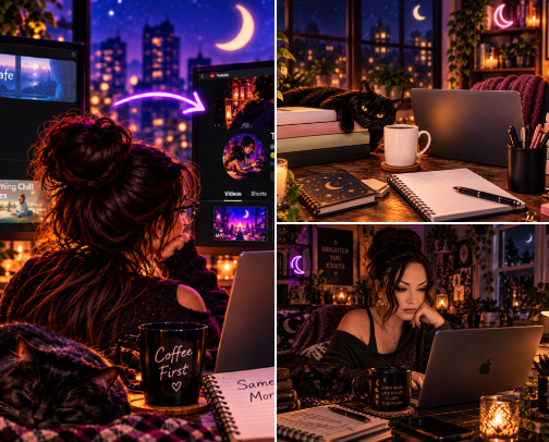 🌙 The After-Hours Dreamer Blog | Building the Dream After Work cover photo collage