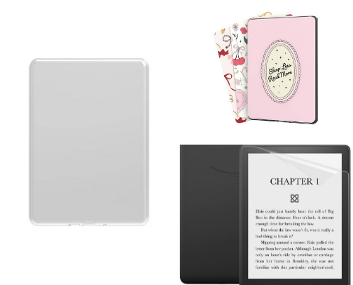kindle / e-reader essentials cover photo collage